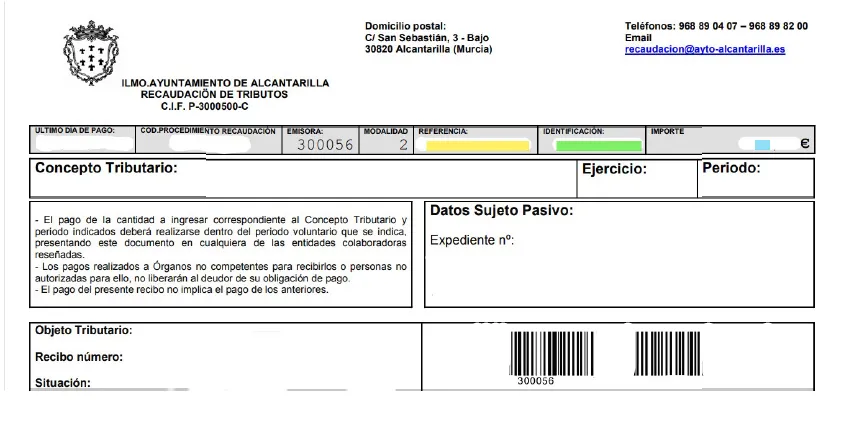 Instrucciones De Uso Pasarela De Pagos Ayuntamiento De Alcantarilla