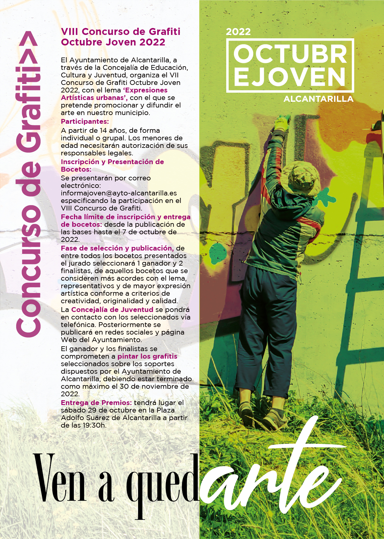 Graffiti Octubre Joven 2M22_1 Graffiti Octubre Joven 2M22_1
