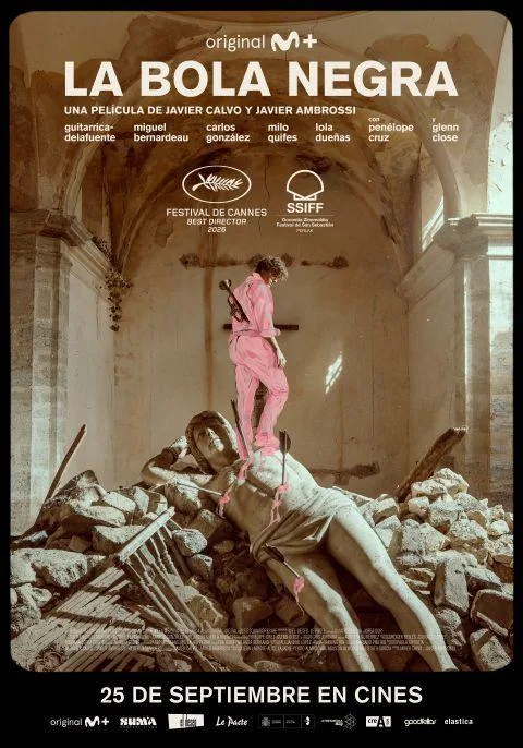 Cartel película La Bola Negra