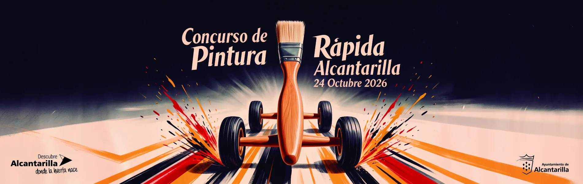 Banner concurso pintura rápida 2026