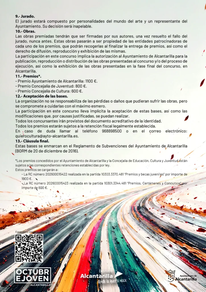 Bases concurso pintura rápida 2026 página 2