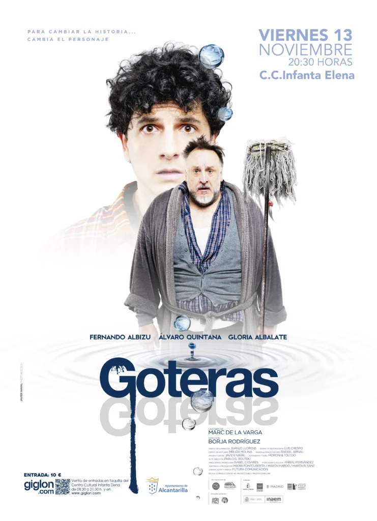 Cartel Teatro Goteras