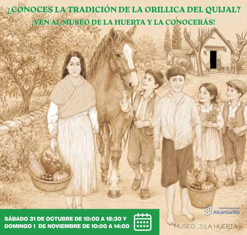 Cartel actividad la orillica del quijal