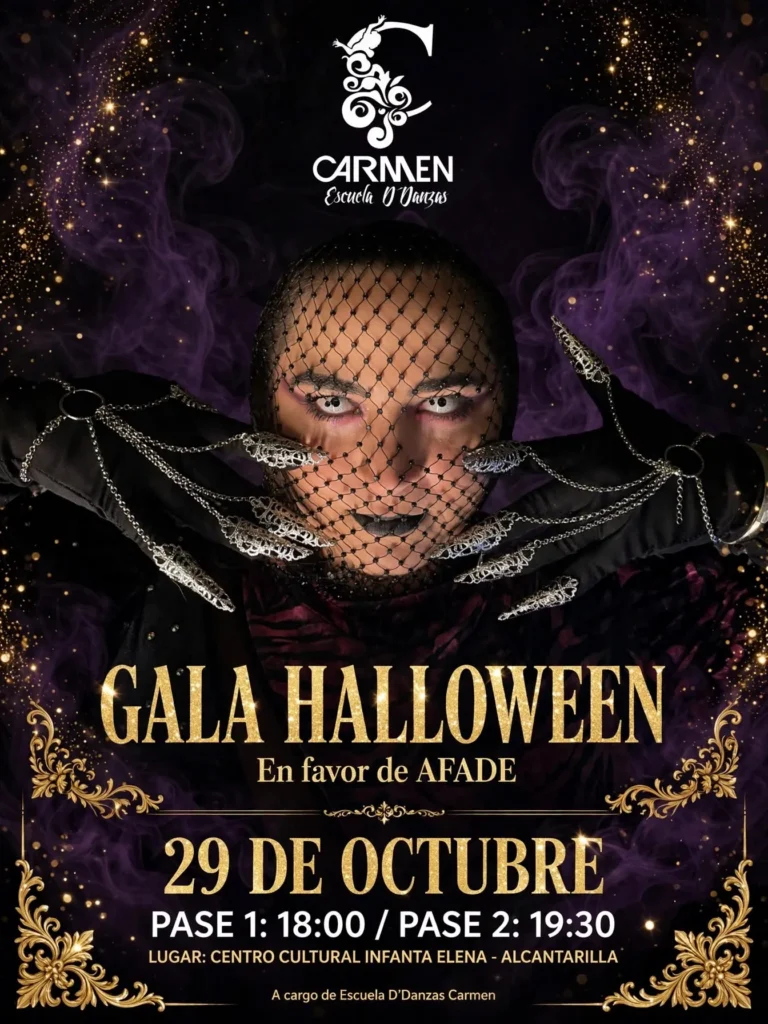 Gala Halloween a favor de AFADE