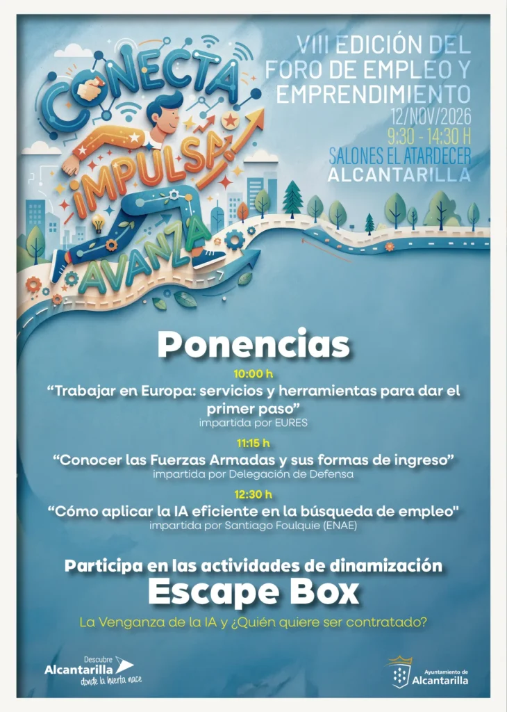Cartel Ponencias VIII Foro de Empleo
