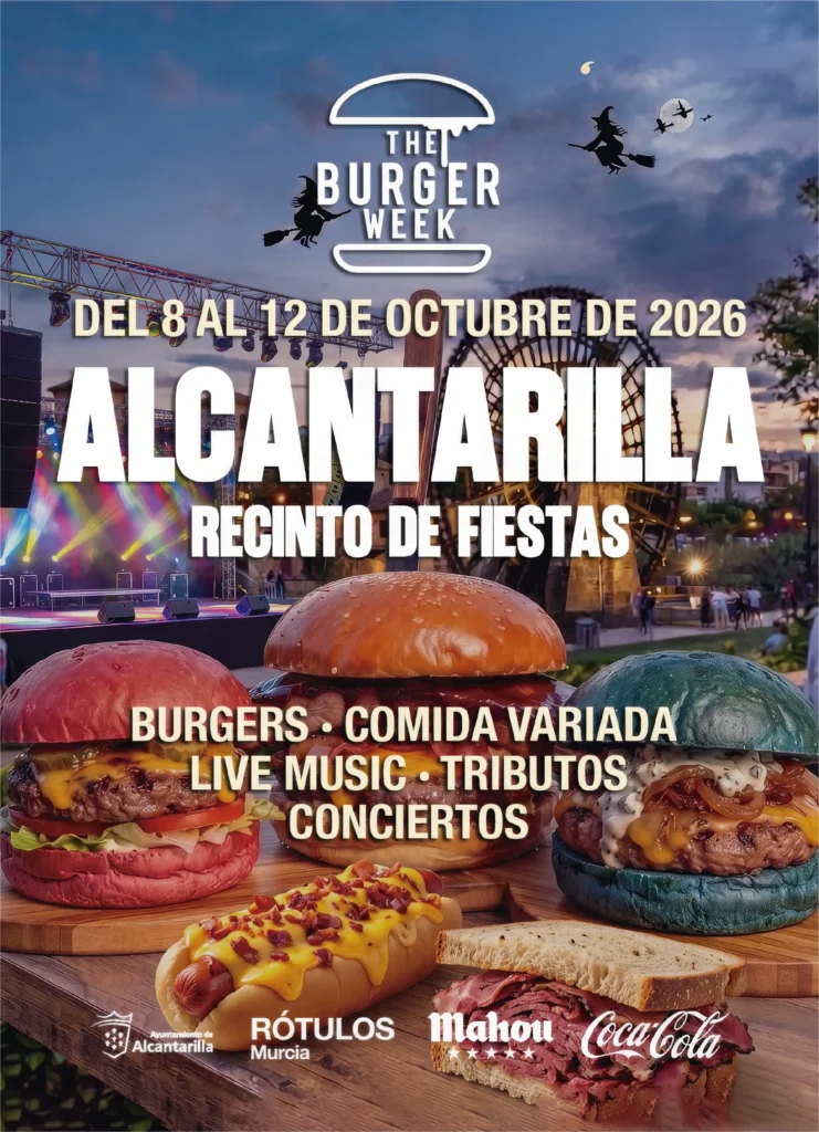 Cartel Burguer Week Octubre Joven 2026