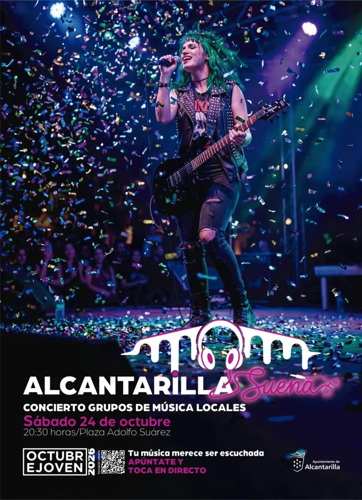 Cartel Concierto Octubre Joven 2026