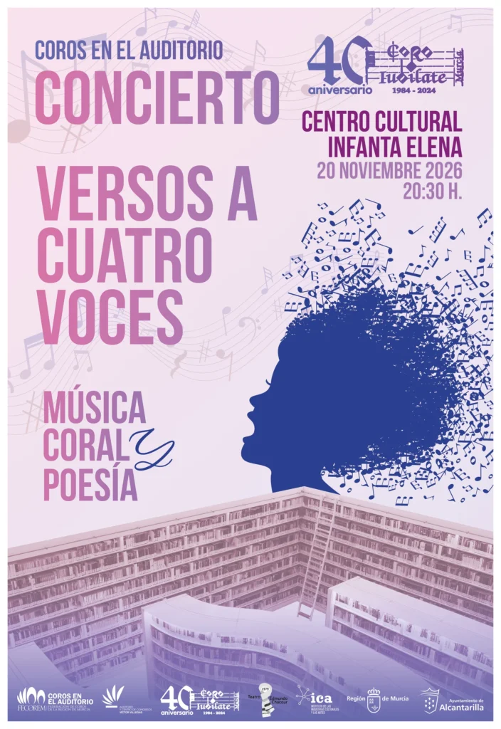 Concierto Versos a cuatro voces